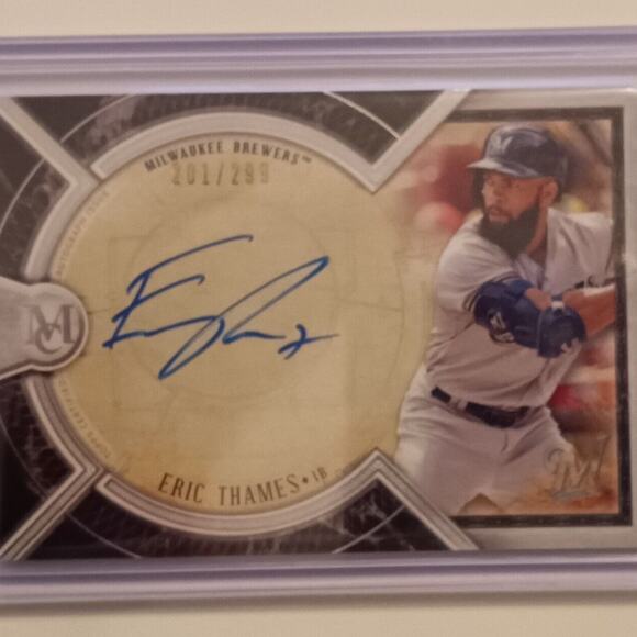 2018 Museum Collection Eric Thames Auto 201/299 AA-ET - Picture 1 of 6